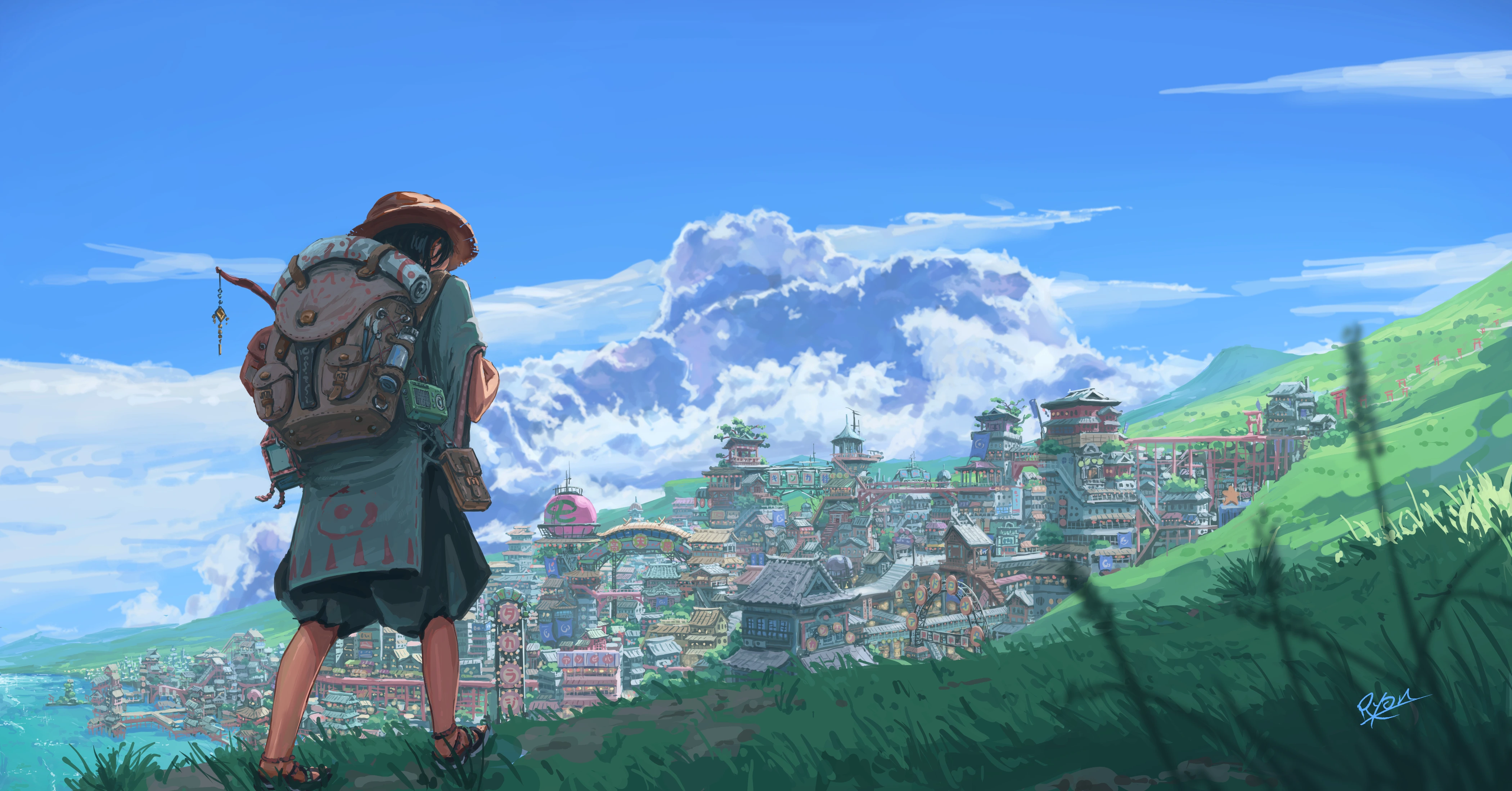 Mobile background image of the blog